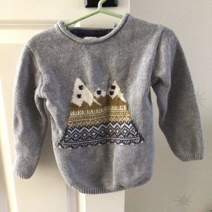 Zara Gray Mountain Sweater for Kids